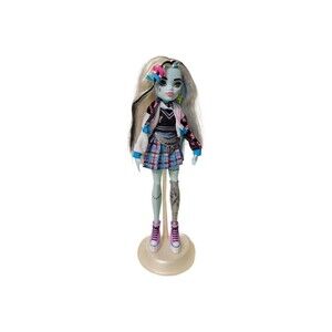 Mattel Frankie Stein Monster High Doll Kids 11" Blue 2022